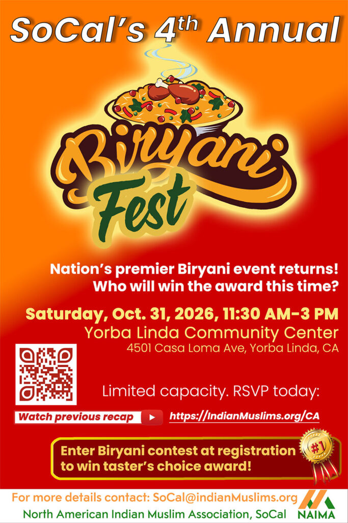 4th Annual Biryani Fest in SoCal
